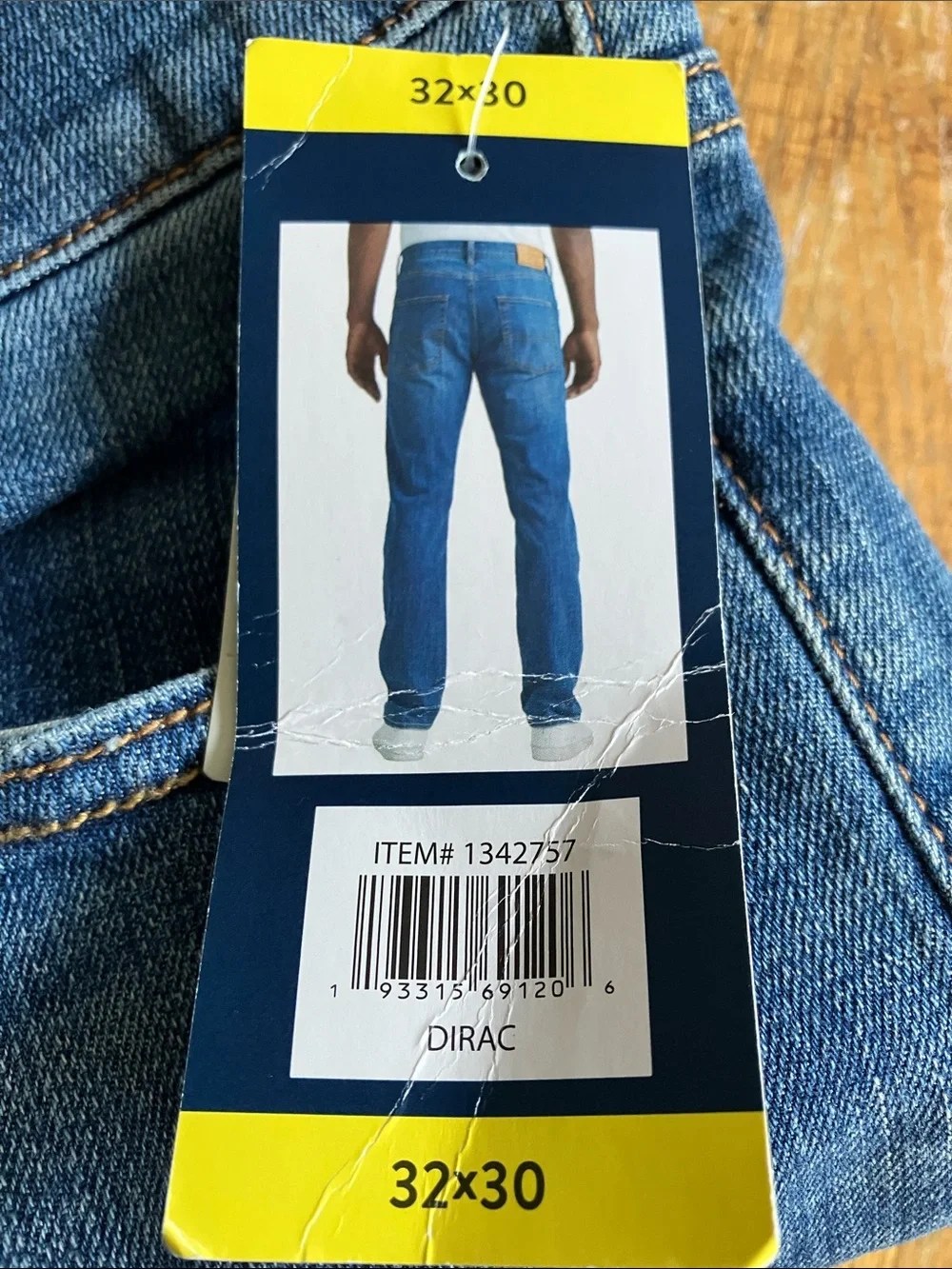 Lucky Brand Men's Indigo Blue Relaxed Jeans